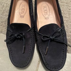 Tod’s suede Moccasins/loafers Navy